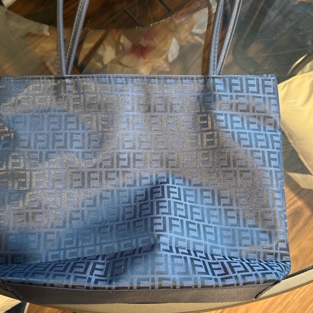 Blue and Black Tote Bag - Picture 4 of 4